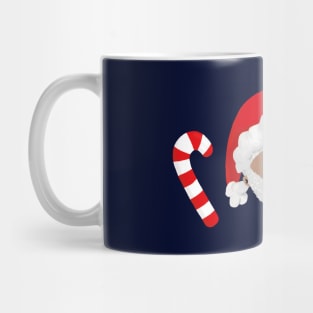 Santa "Samuel" with Candy Sticks Mug